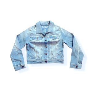 NWT CAT & JACK Light-Wash Denim Jacket
